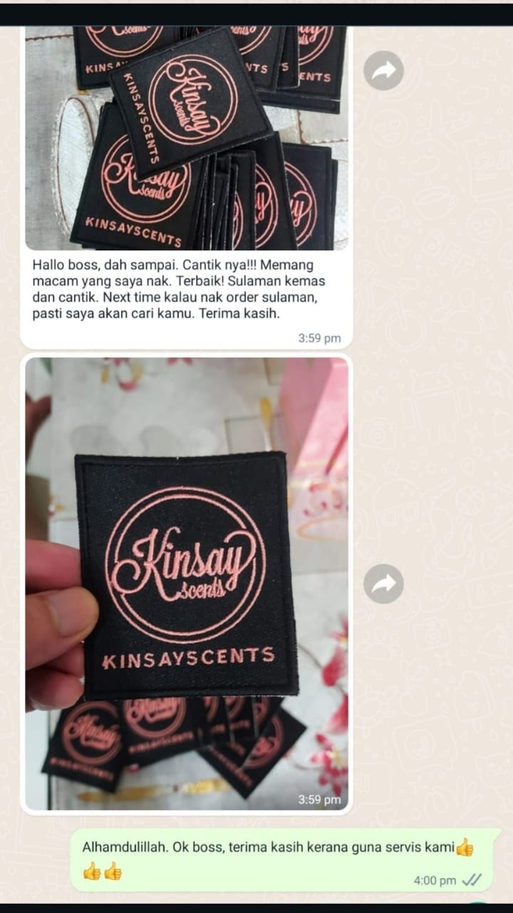 Kinsayscents Rose Gold Patches