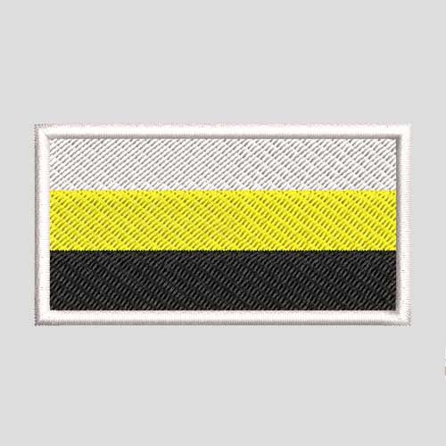 Patches Bendera Perak Kedai  Sulam