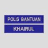 tempah nama polis bantuan